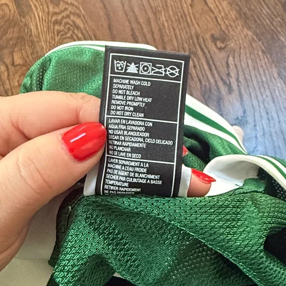 Adidas Celtics Kevin Garnett 5 Jersey 2010 Green White XL - Picture 5 of 7